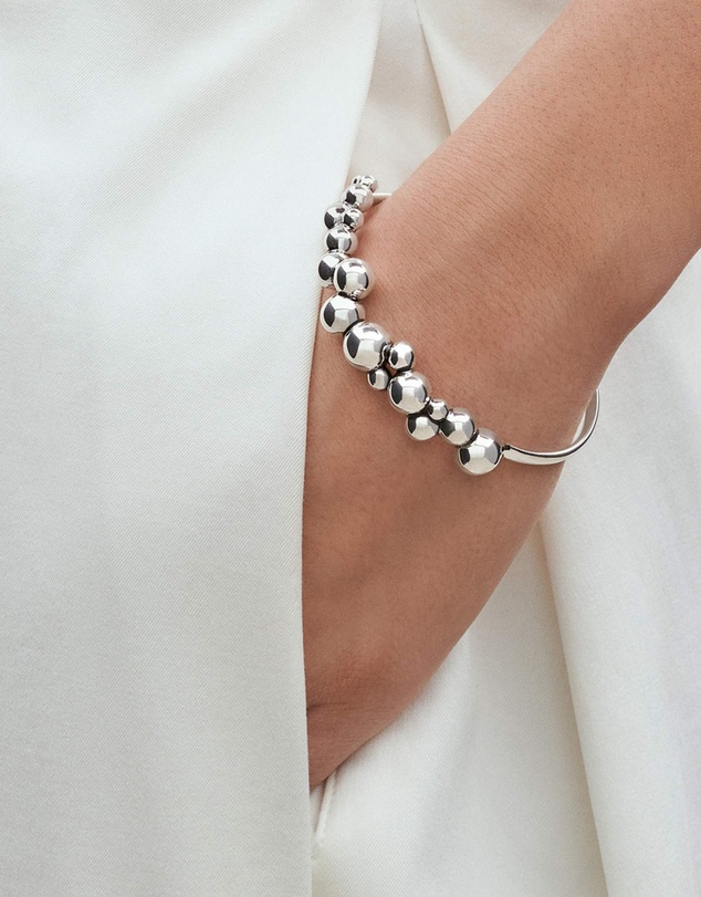 Georg Jensen - Moonlight Grapes Closed Bangle