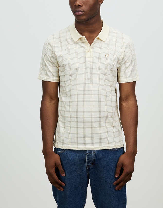 Brixton - Plaid X S/S Polo Knit