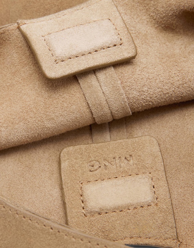 M.N.G - Small Split Leather Bag