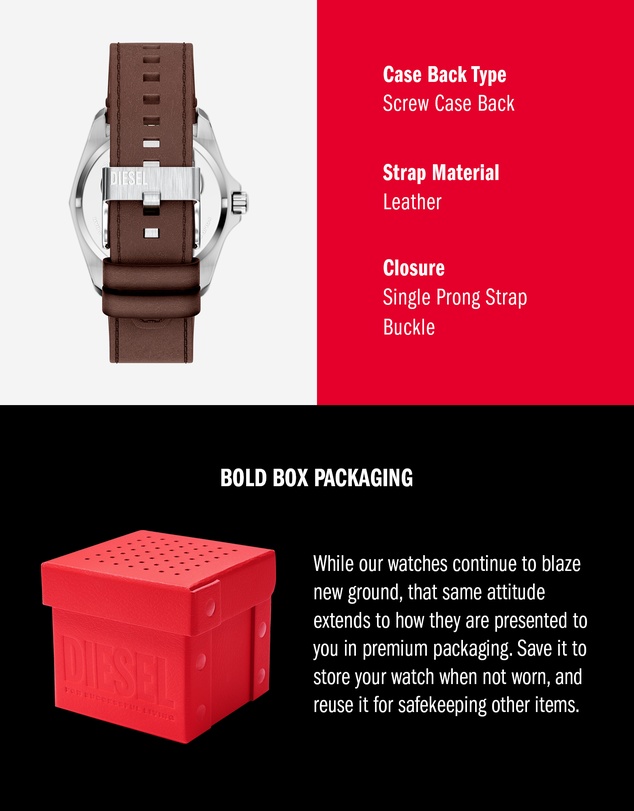 Diesel - Stinger Brown Analogue Watch