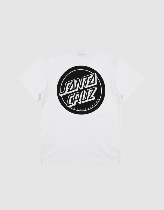 Santa Cruz - Reverse Dot Mono Tee - Teens