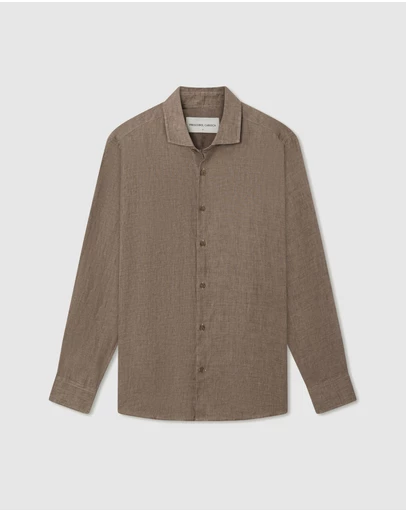 Frescobol Carioca - Antonio Linen LS Shirt