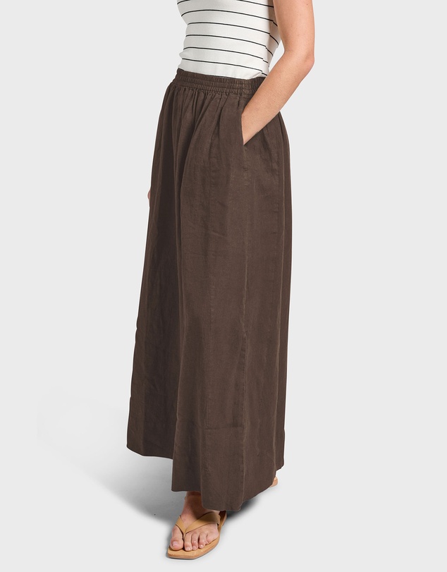 Academy Brand - Gladys Linen Skirt