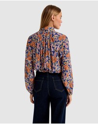 Oxford - Sandy Floral Print Blouse