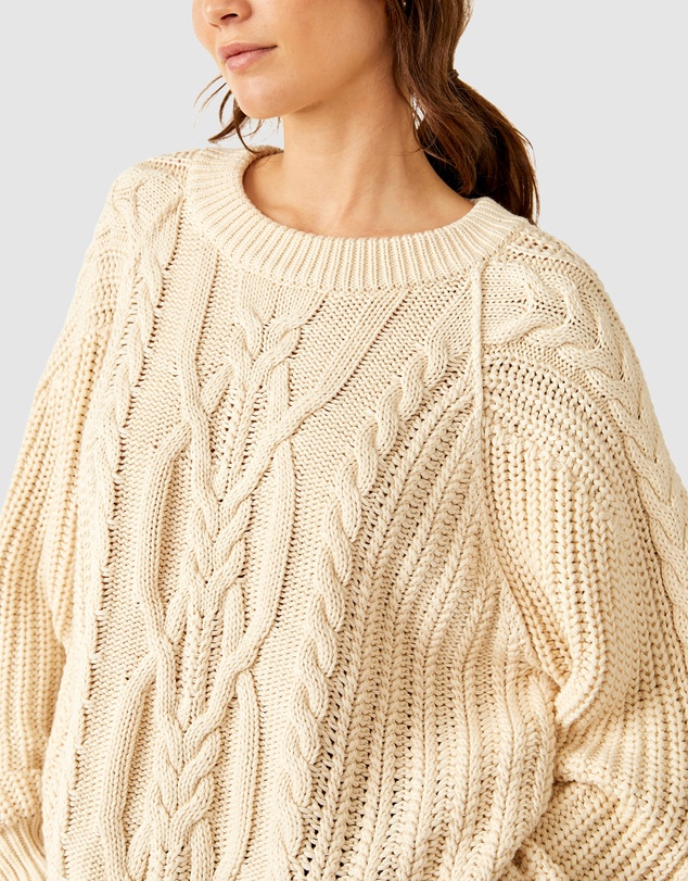 Free People - Frankie Cable Sweater