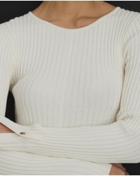 AERE - Organic Cotton Knit Mini Dress
