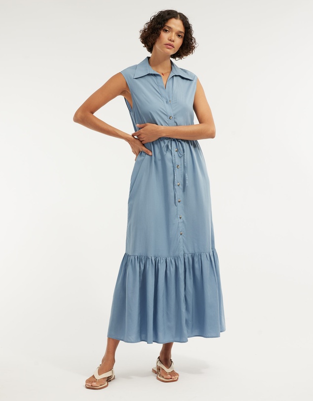 Amelius - Kate Buttoned Maxi Dress