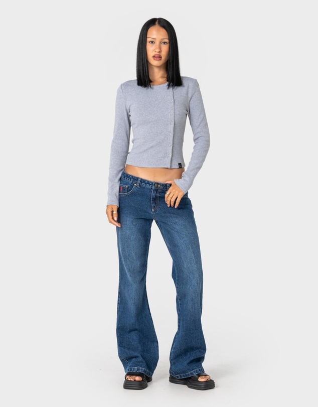 Rusty - Shorty Freida Flare Low Rise Jeans