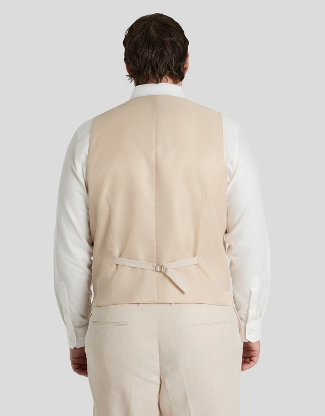 Johnny Bigg - Hugo Linen Blend Waistcoat