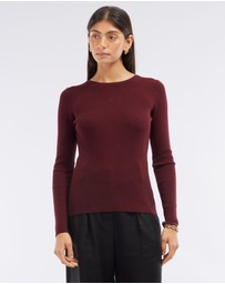 Amelius - Afina Long Sleeve Knit Top