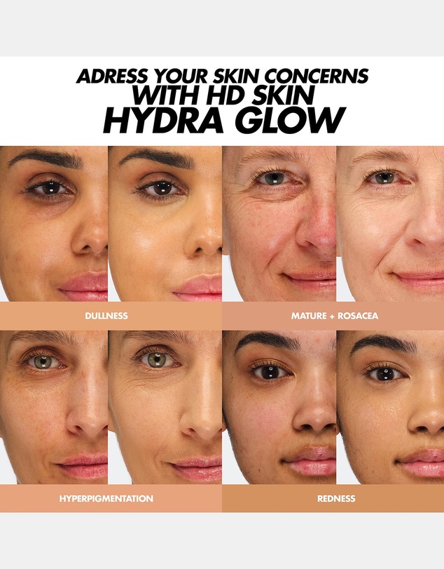 MAKE UP FOR EVER - HD Skin Hydra Glow Foundation-24 - 1Y06