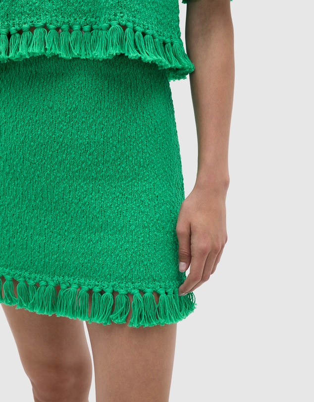 Seed Heritage - Boucle Tassel Mini Skirt