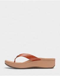 Vionic - Pilar Platform Sandal - Brown