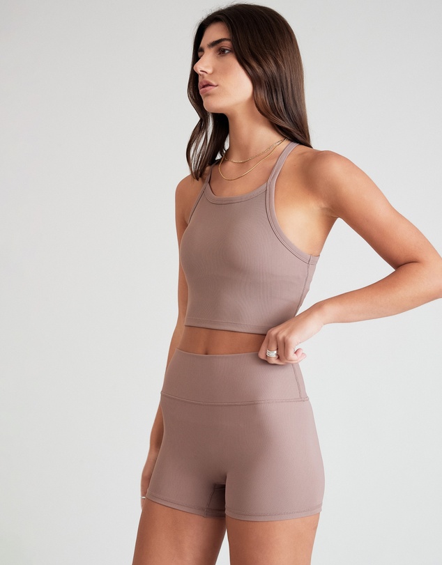 All Fenix - Eco Rib Strap Racer Crop