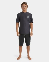 Billabong - Mens Rotor Shoreline Rash Vest