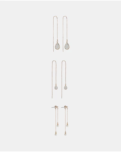 ALDO - Careslin Multipack Pull Through Earrings