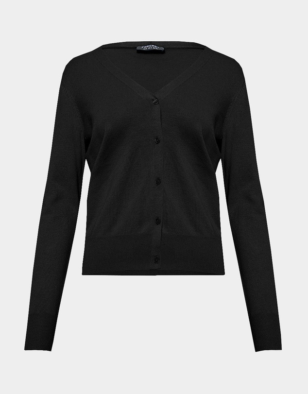 Forcast - Nicolette V-Neck Knit Cardigan