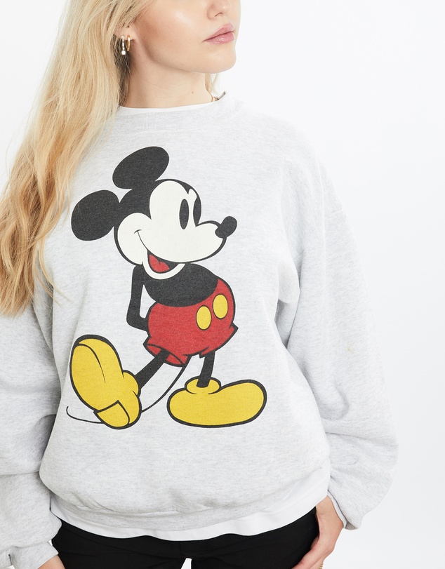 Vintage by The Real Deal - Pre Loved - Vintage 90s Disney Mickey Mouse Sweatshirt