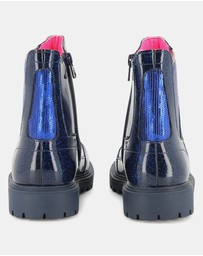 Billieblush - Faux Leather Ankle Boots - Kids-Teens
