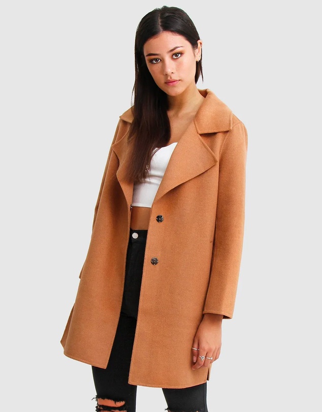 Belle & Bloom - Ex-Boyfriend Wool Blend Coat