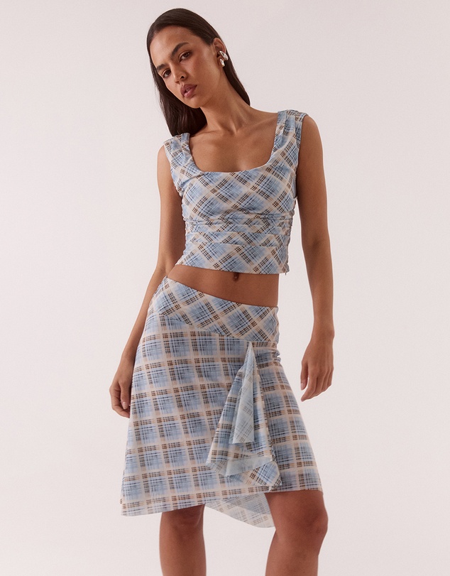 SOVERE - Novalyn Plaid Skirt