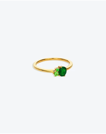 By Charlotte - Gold Kindred May Ring