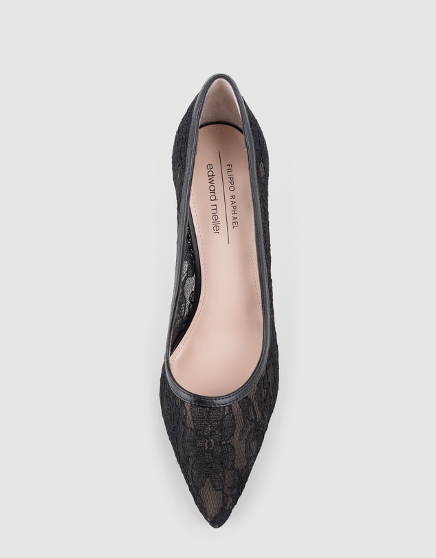 Edward Meller - AILEEN100 Lace Stiletto Pump