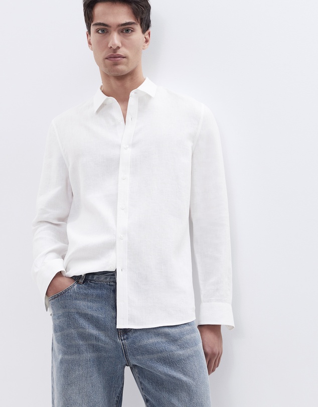 UNISON - Linen Regular Fit Shirt