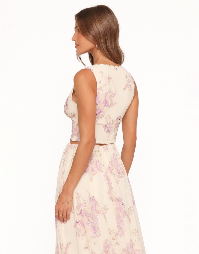 Petal & Pup - Tinsley Top - Lavender Floral