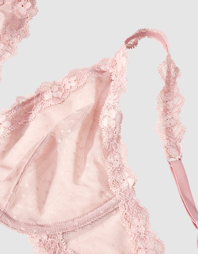 Passionata - Bella Sheer Unlined Demi Bra With Lace