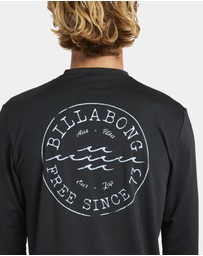 Billabong - Mens Big Wave Daz Long Sleeve Rash Vest
