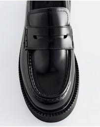 & Other Stories - Chunky Leather Loafers