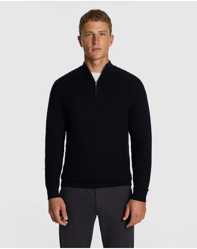 yd. - Martin 1/4 Zip Knit Jumper