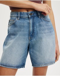 Cotton On - Relaxed Denim Shorts