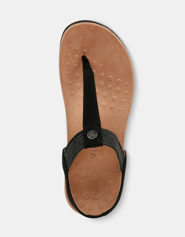 Vionic - Brea Slingback Sandal - Black Nubuck