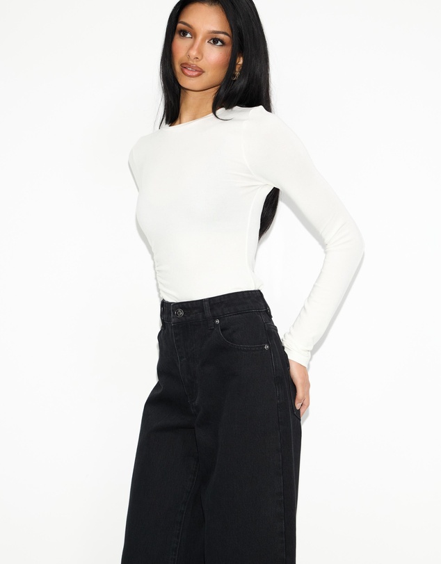 Dazie - Berlin Cinch Waistband Baggy Jeans