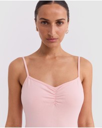 Pinky & Kamal - Ruched Leotard