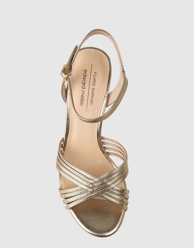 Edward Meller - SONA90 Cross Strap Platform Sandal