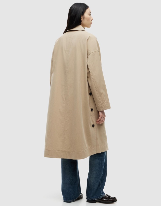 Tommy Hilfiger - Water Repellent Twill Single Breasted Coat