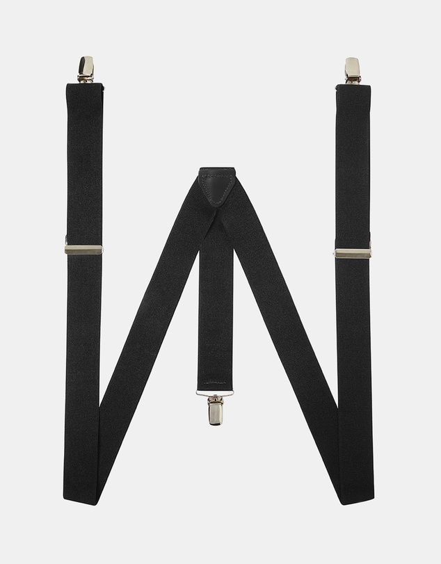 Buckle - Australian Made Plain Y Back Braces. 35mm width.