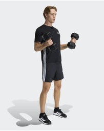 adidas Performance - WORKOUT ESSENTIALS BASE 3 STRIPES WOVEN SHORT Mens