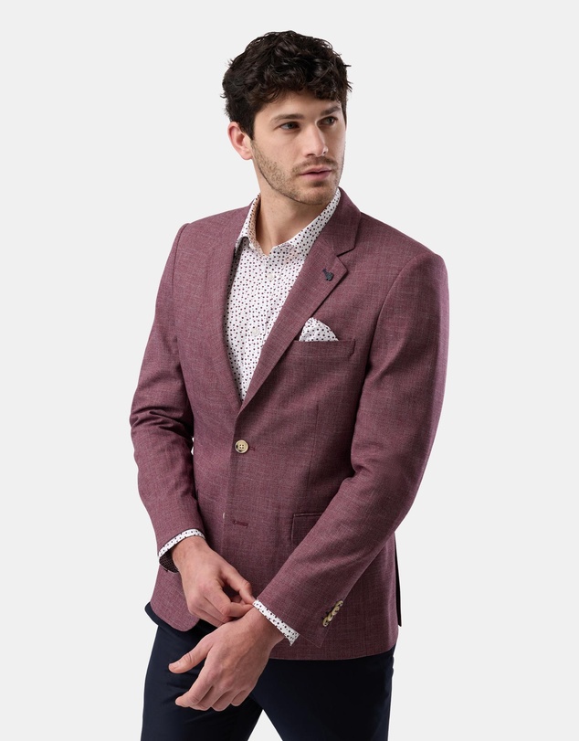 Brooksfield - Textured Plain Blazer