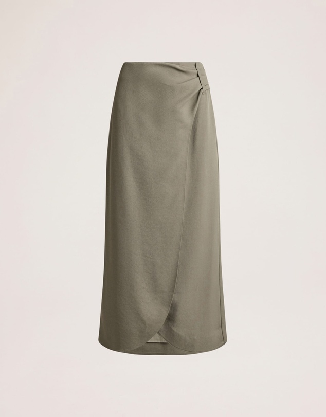 SABA - Dharma Drape Midi Skirt