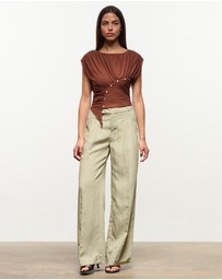 Laagam - Gemini Draped Top