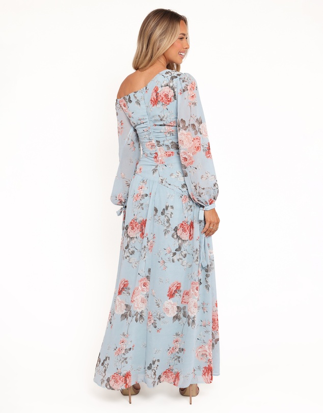 Petal & Pup - Levine Maxi Dress - Blue Floral