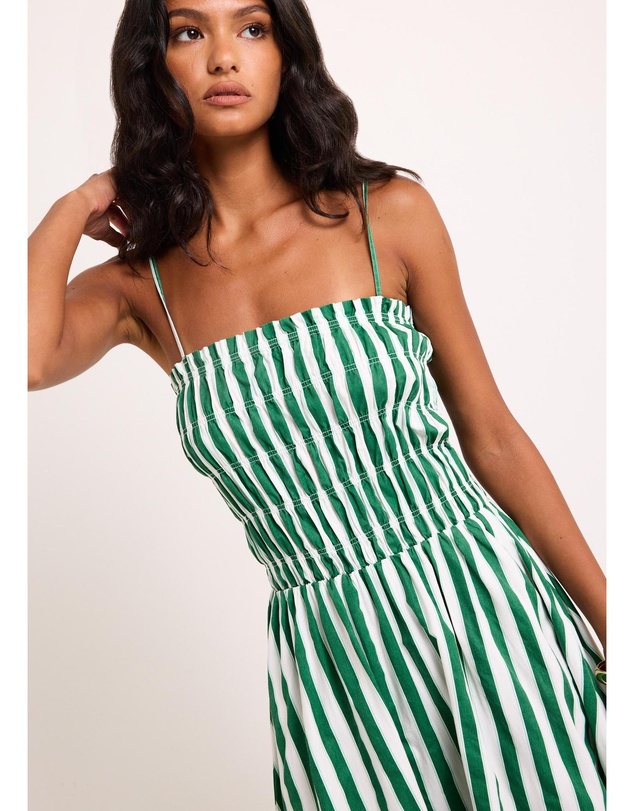 Subtitled - Manon Shirred Maxi Dress
