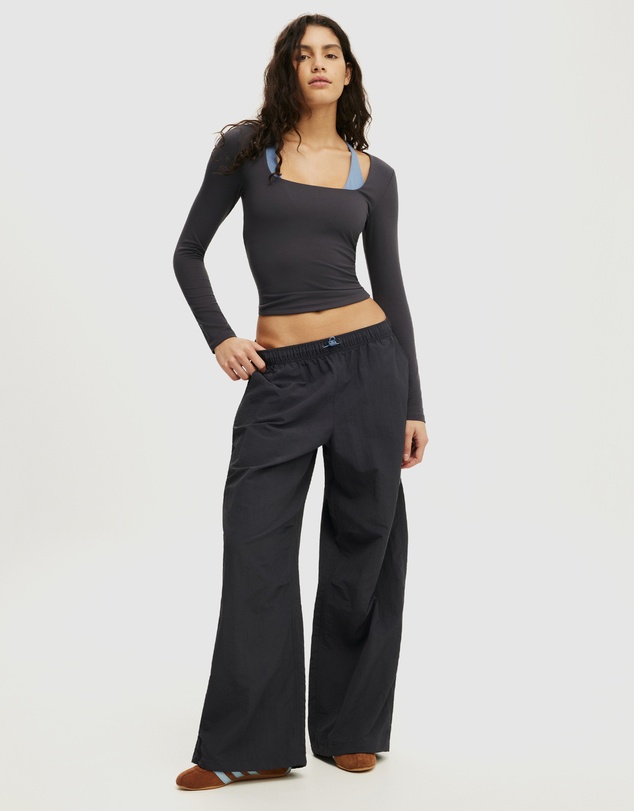 Cotton On Body Active - Ultra Soft Square Neck Long Sleeve Top