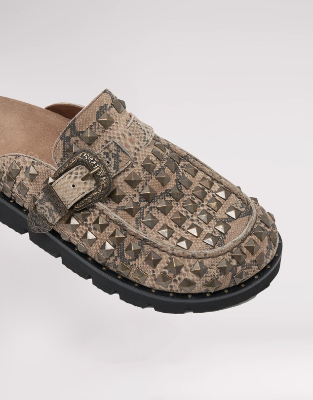 ONE TEASPOON - Studded Snake Phoenix Slides