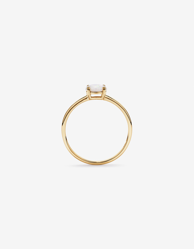 Michael Hill - Australian Opal East-West Ring in 10kt Yellow Gold