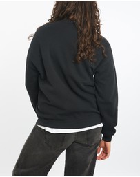 Vintage by The Real Deal - Pre Loved - Vintage 1993 Salon Avion De Paris France 'Black Bird' Sweatshirt